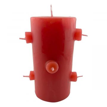 7 Wick Candle - Mama Mojo - Come To Me Red
